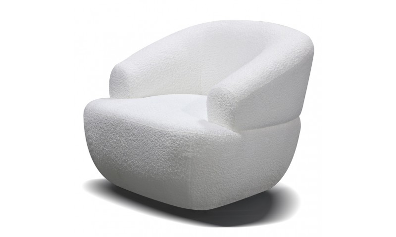 VALENCIA SINGLE SWIVEL CHAIR IN FABRIC